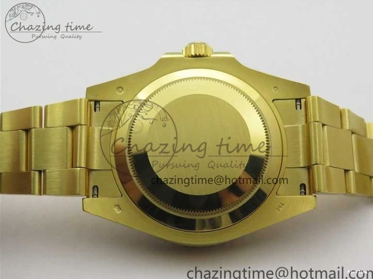 MiroTime 1223 Unisex Submariner 41mm 126618 LB YG EWF Blue Dial on YG Bracelet A 2615